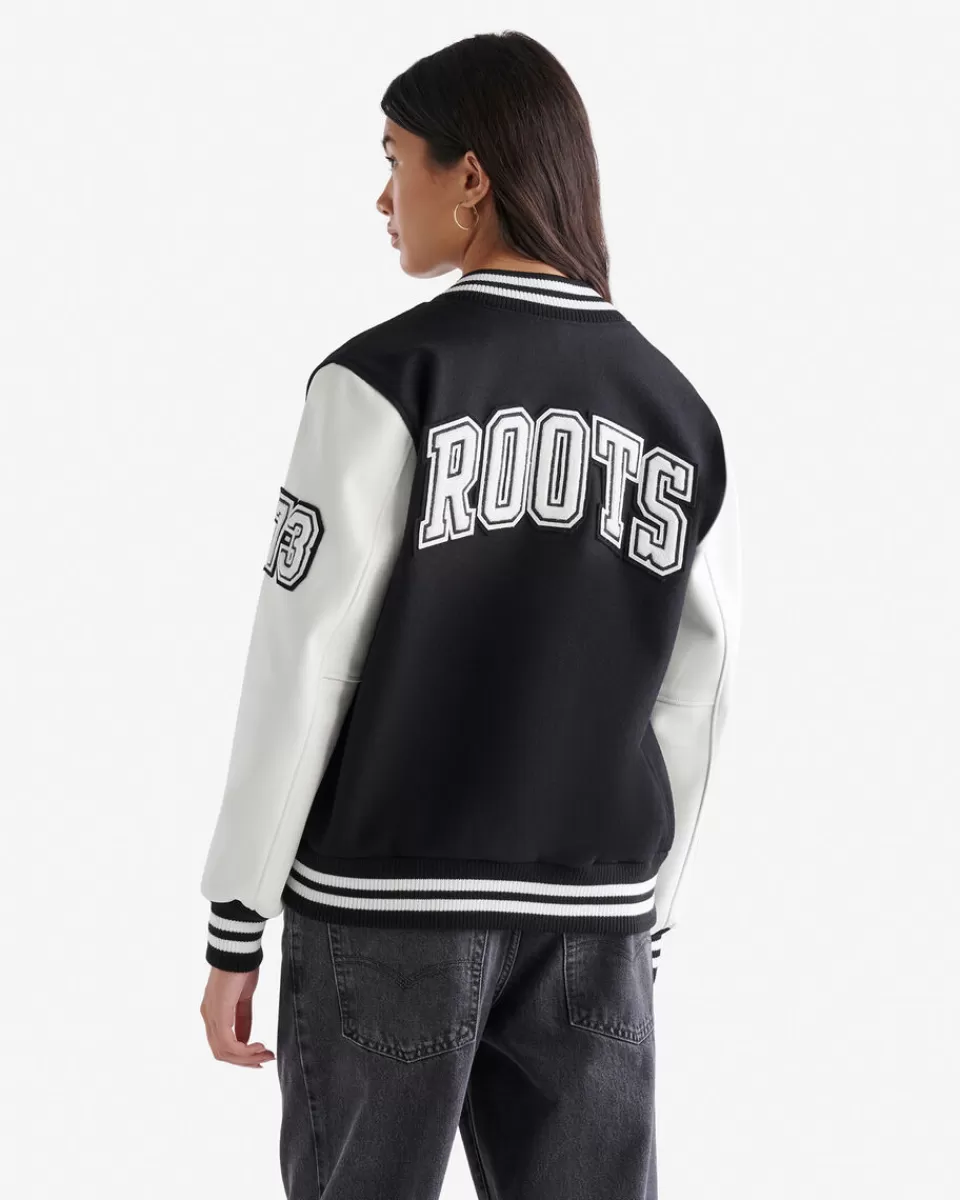 Roots Womens Vintage Varsity Jacket Clearance